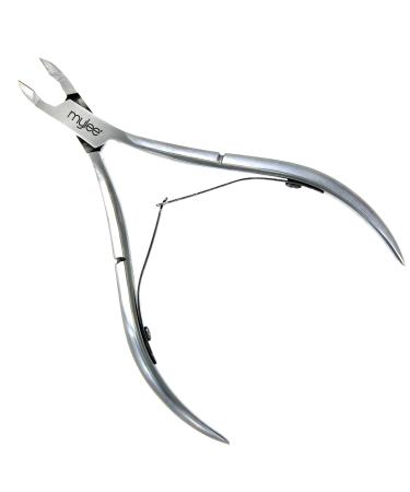 Mylee Cuticle Nippers Professional Manicure Nail Prep Cutters Stainless Steel Metal Tool for Removing Dead Skin Before Acrylic or Gel Polish Repair Damaged Nails Suitable for Salon and Home Use