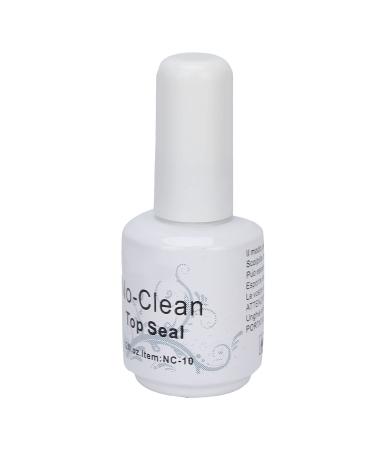 No Wipe Top Coat Gel Polish Protection High Shine Safe Mild 15ml Top Coat Professional for Family Gathering for Home for Dating Party