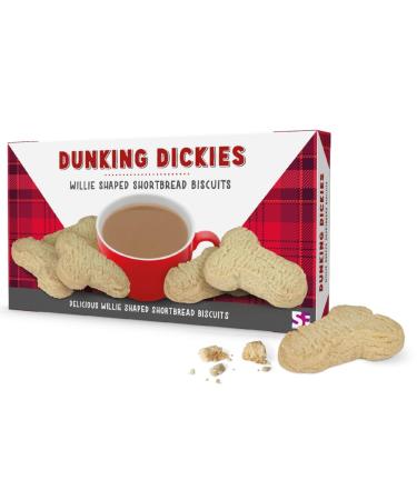 Dunking Dickies Willie Shaped Shortbread Biscuits