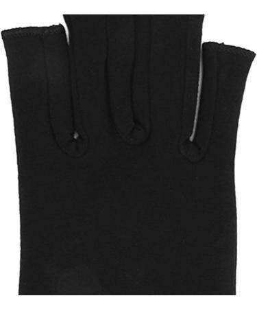 Arthritis Relief Gloves Soreness Relief Fingerless Cotton Compression Gloves Soft Portable for Cycling for Women (M) - Buy Online on SooperMarket.com