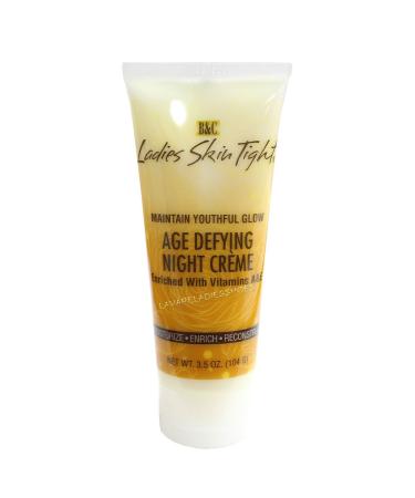 B&C Ladies Skin Tight Age Defying Night Cream Enrich Moisturize Face 3.5 Oz
