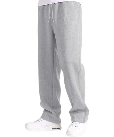 Shop Rumaozia Men's Baggy Jogging Pants - Breathable Cotton Sweatpants Wide Leg Sports & Yoga Pants (3XL) - Perfect for Training & Comfort - Buy Online on SooperMarket.com