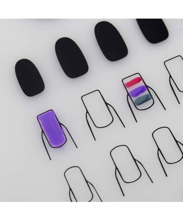 FOMIYES Silicone Stamping Plate Dappen Dish for Acrylic Silicone Desk Stamping Plates Practice for Acrylic Silicone Training Mat Practice Hand Tools Hand for Manicure Nail As Shown - Buy Online on SooperMarket.com