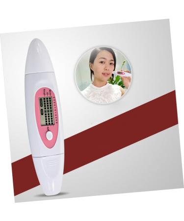 OSALADI 3 1 Skin Moisture Tester Skin Analyzer Facial Water Analyzer Skin Test Pen Skin Detector Precision Skin Sensor Skin Type Tester Digital Skin Moisture Sensor Water Oil Monitor White 13.5X2 CM White - Buy Online on SooperMarket.com