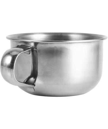 Premium Stainless Steel Shaving Brush & Bowl Set - Ultimate Men's Shaving Experience - Buy Online on SooperMarket.com