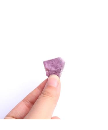 30g Natural Raw Purple Mica Crystal Slice Rough Lepidolite Ziyun Mother Rock Stones Phosphosiderite Specimen Minerals Decoration Suitable for Home HOMEZHOU 30g Purple Mica