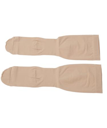 Varicose vein stockings oversized compression stockings prevent blood clots knee high high stretching light for breastfeeding (3xl)