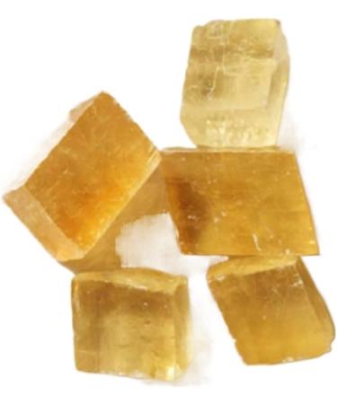 1pc Natural Orange Clear Iceland Spar Stone Calcite Specimen Rough Raw Collection Gift Gift (Color : Yellow Size : 3-5cm) 3-5cm Yellow - Buy Online on SooperMarket.com