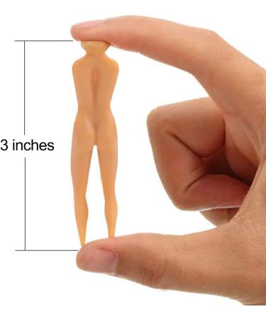 Nude Woman Plastic Golf Tees (Pack of 20) - Sexy Lady Tees for Fun Golf Training - Buy Online on SooperMarket.com
