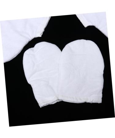 FOMIYES Set Paraffin Foot Bath Liner Paraffin Bath Bags Paraffin Bath Sock Liners Paraffin Wax Gloves Heat Gloves Hand Spa Cover Mittens Insulated Gloves Product White Thicken - Buy Online on SooperMarket.com