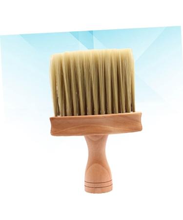 minkissy Face Duster Hair Cutting Neck Duster Barber Neck Brush Hair Sweep Brush Barber Hair Duster Hair Duster Brush Barber Neck Duster Shaving Brush Wooden Haircut Set Sharpen M Picture 1 - Buy Online on SooperMarket.com