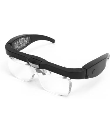 Head Mounted Magnifying Glasses Headband Magnifying Glasses Simple Use 3.7V 3 LED Light for Home Reading Room - Buy Online on SooperMarket.com