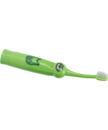 Sweet Electric Children's Toothbrush - Waterproof Green Frog Gift with Soft PBT Bristles | 1-Pack - Buy Online on SooperMarket.com
