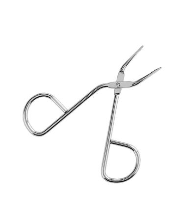 Professional Stainless Steel Eyebrow Scissor Pliers Straight Tip Flat Tweezers Clip Hair Remover Eyebrows Shaped Tool For Lady Women Men