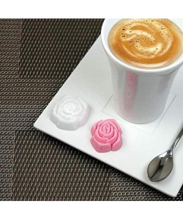 Canasuc Paris L'Envie en Rose Pur Sucre de Canne Window Gift Box - 36 Assorted French Molded Rose Sugar Pieces - White & Rose - 3.35 Oz - Buy Online on SooperMarket.com