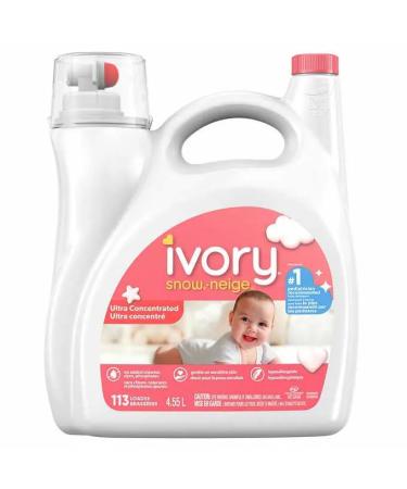 Ivory Snow Liquid Laundry Detergent 113 wash Loads