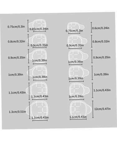 Adhesive Nail Tabs Double Sided Manicure Stickers Waterproof Clear Jelly Gel Tape 10 Sheets 120PCS Adhesive Nail tabs - Buy Online on SooperMarket.com