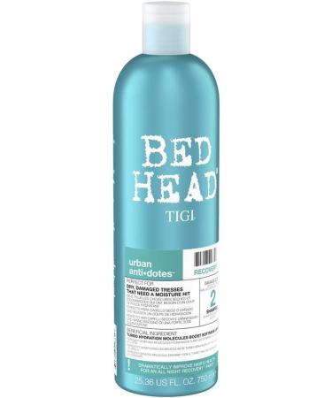 Bed Head by Tigi Urban Antidotes Re-Energise Daily Shampoo and Conditioner 2 x 750 ml & 750ml Pack of 2 - Urban Antidotes Recovery Moisture Shampoo And Conditioner Set - Buy Online on SooperMarket.com