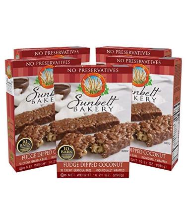 Sunbelt Bakery Fudge Dipped Coconut Granola Bars, Coconut , 1.02 Ounce (Pack of 50)
