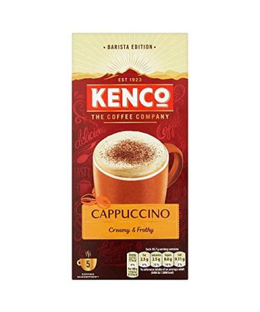 Kenco Cappuccino Instant Coffee 2x8 Sachets (16 in total) Coconut 15 Count (Pack of 1)