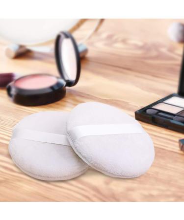 Topwon 4 Large Baby Powder Puff | Ideal for After Bath Powder Application | International Shipping Available - Buy Online on SooperMarket.com