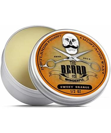 Mens Grooming Set - Beard Kit with Beard Oil, Moustache Wax & Comb | Beard Growth & Dad Gifts | Sweet Orange Fragrance - 15 ml - Buy Online on SooperMarket.com