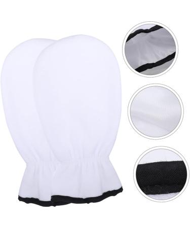 FOMIYES 4 Pairs Maintenance Care Gloves Mittens for Women Wax Spa Hand Cover Paraffin Heated Spa Mittens Paraffin Heated Hand Spa Mittens Hand Gloves Flannel Sock Essential Oil Work White - Buy Online on SooperMarket.com
