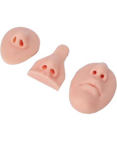 Silicone Nose Model Kit Simulation 3D Soft Exercise Nose Model Nose Seam Teaching Exercises (Light Beige) - Buy Online on SooperMarket.com