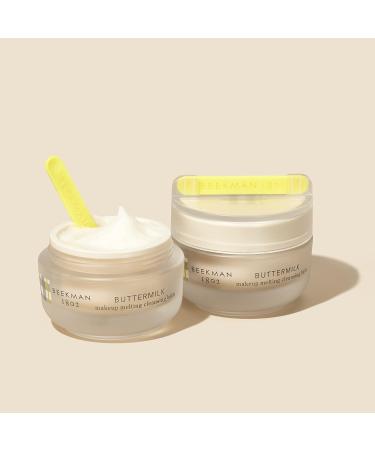 Beekman 1802 Buttermilk Makeup Cleansing Balm | Gentle Dirt & Makeup Remover | For All Skin Types | Cruelty-Free | 0.39 oz - Buy Online on SooperMarket.com