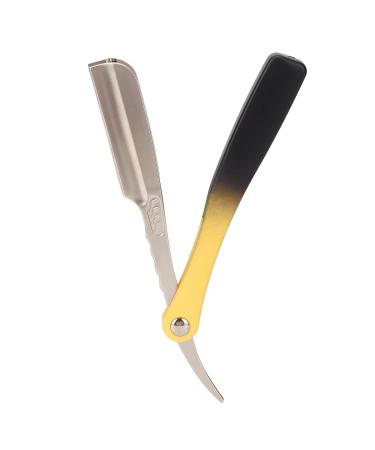 Premium Straight Edge Razor for Men - Manual Hair Cutting Trimmer & Gradient Blade for Eyebrows & Beards - Silver - Buy Online on SooperMarket.com