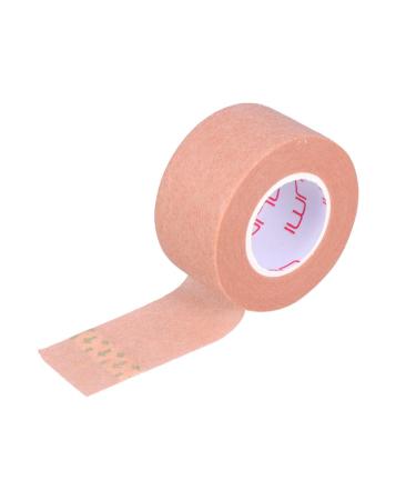 NOLITOY 1 Roll Eyelid Lift Tape Strips Eye Makeup Tape Upper Eyelid Lifter Brown Tape Outdoors Stickers Double Sided Eyelid Tape Outdoor Double Sided Lash Breathable Belt Sports