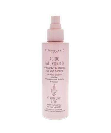 L Erbolario Hyaluronic Acid Beauty Water Spray | Face & Body Mist with Coconut Pulp | 5 oz Skin Toner & Moisturizer Enhance Your Radiance Internationally - Buy Online on SooperMarket.com