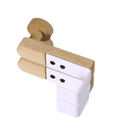 CIYODO Clothes 2pcs Towel Hook Wood Coat Hooks Scarf Hanger Coat Rack Door Hanger Door Hook Car Door Shower Door