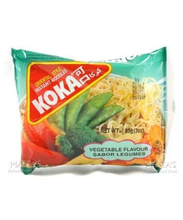 Koka vegetable flavour noodles 30/85g