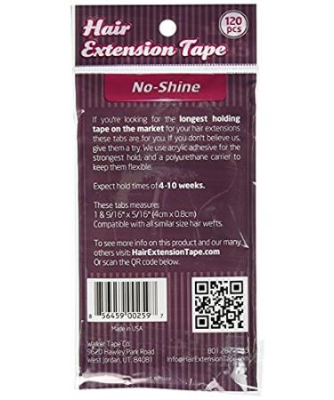 Walker Tape No Shine Bonding Double Sided 4 cm x 0.8 cm 120 Piece (2 Pack) - One Color - Buy Online on SooperMarket.com