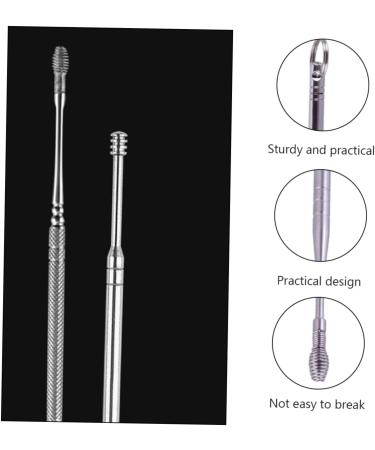 6-Piece Stainless Steel Ear Cleaning Set for Kids - Ear Wax Removal Tool Kit - Buy Online on SooperMarket.com