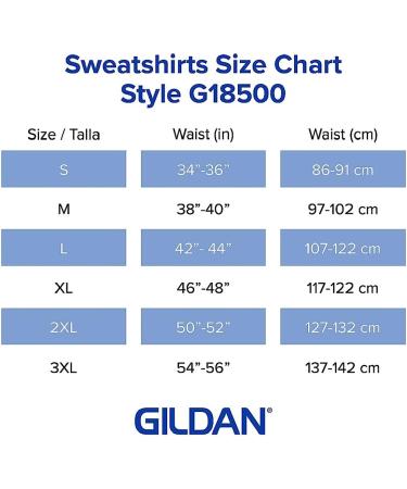 Gildan Adult Fleece Hooded Sweatshirt - G18500 - Medium Black - Buy Online on SooperMarket.com