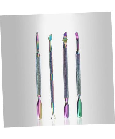 Mikinona 1 Nail Art Accessories Cuticle Remover Tool Steel Cuticle Remover Spoon Nail Cleaner Pedicure Kit Nail Cuticle Pusher Nail Tool Pedicure Tools Cuticle Scraper Nail Care Kit - Buy Online on SooperMarket.com