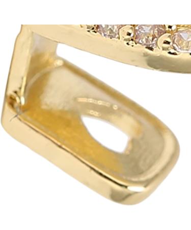 Shining Single Hip Hop False Tooth Halloween Festival Hip Hop Tooth Decoration for Men Women (Gold) - Buy Online on SooperMarket.com