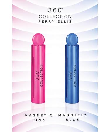 Perry Ellis 360 Collection Magnetic Pink - 3.4 fl oz / 100 ml Eau de Parfum - fruity floral feminine - Buy Online on SooperMarket.com