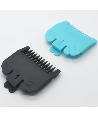2 Pieces Professional Hair Clipper Guards Hair Clipper Guide Combs Compatible with Most Wahl Full-sized Standard Hair Clippers Blades(1.5mm 3mm) - Buy Online on SooperMarket.com