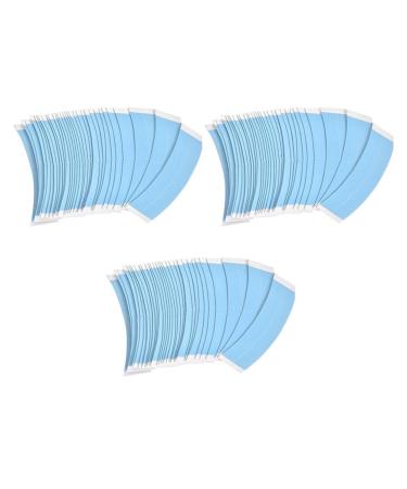 Fivetwofive 108Pc/Lot Fixed Hair Double Tape Wig Adhesive Extended Hair Strip Waterproof for Toupee Lace Wig Film with Slitting Line Easy to Use Fine Workmanship