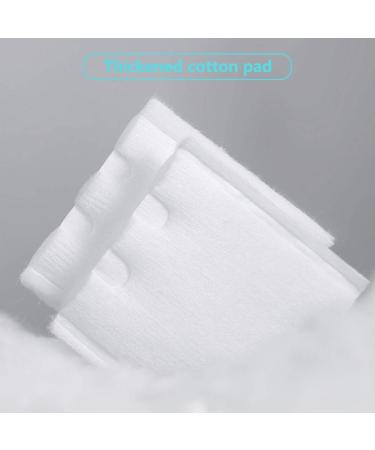 Buy Hypoallergenic Makeup Remover Cotton Pads | Soft Strong Lint-Free | Ideal for Face Lips Eyes & Nail Polish Removal - Buy Online on SooperMarket.com