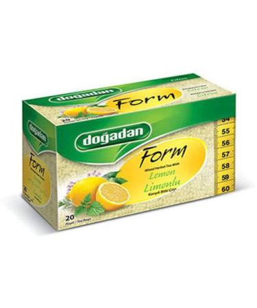 Dogadan Premium Form Mixed Herbal Tea with Lemon (1 Box / 20 teabags)