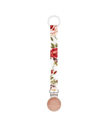 geneic Baby Pacifier Clip Chain Cotton Linen Holder Pacifier Clips Leash Belt Nipple Holder for Infants Feeding