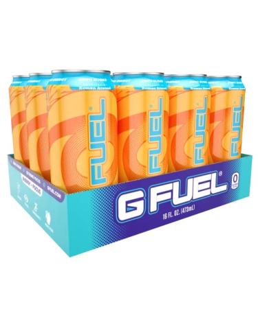 G Fuel Bahama Mama Energy Drink, 16 oz can, 12-pack case
