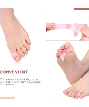 Pedicure Tools Set - 12pcs Toe Straighteners, Bunion Correctors, Toe Separators - Nail Art & Manicure Tools - 5.6x2cm - Buy Online on SooperMarket.com