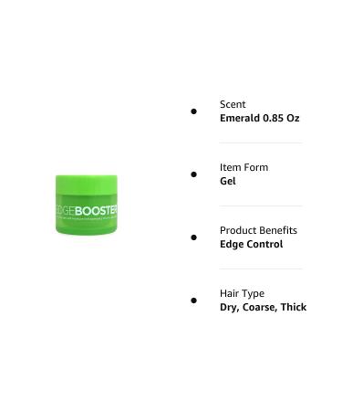 Edge Booster Style Factor Extra Strength Pomade for Thick Coarse Hair - Emerald 0.85 Oz Travel Size - Buy Online on SooperMarket.com