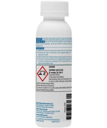 API pH DOWN Freshwater Aquarium Water pH Reducing Solution 118 ml Bottle pH DOWN Single - Buy Online on SooperMarket.com