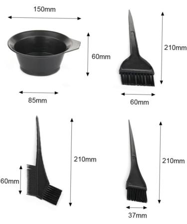 FOMIYES 4 Sets Tools Baking Oil Hair Comb - Buy Online on SooperMarket.com